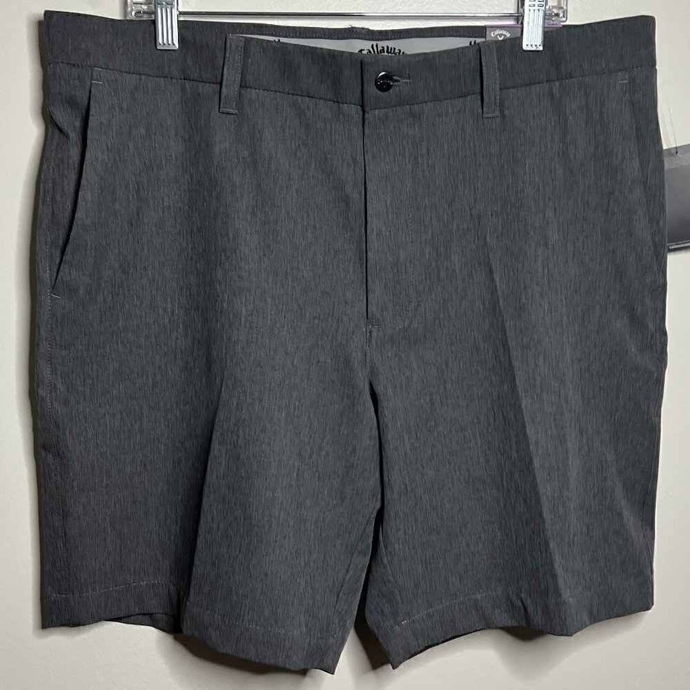Callaway Men's Opti-Stretch Solid Short with Active Waistband Size 38W